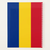 Rumänische Flagge Planer (Rückseite)