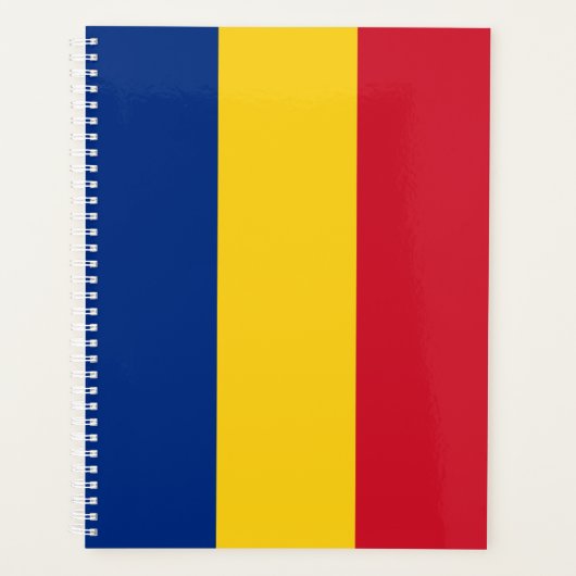 Rumänische Flagge Planer (Vorderseite)