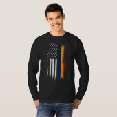 Rumänische Flagge - Prix Rumänien USA Shirt (Vorne ganz)