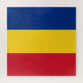 Rumänische Flagge Puzzle (Horizontal)
