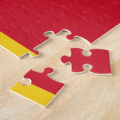 Rumänische Flagge Puzzle (Seite)