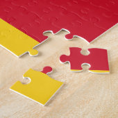 Rumänische Flagge Puzzle (Seite)