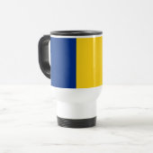 Rumänische Flagge Reisebecher (Vorderseite Links)