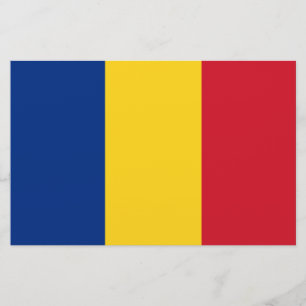 Rumänische Flagge (Rumänien) Briefpapier