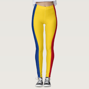 Rumänische Flagge (Rumänien) Leggings