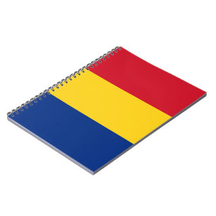 Rumänische Flagge (Rumänien) Notizblock