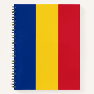 Rumänische Flagge (Rumänien) Notizblock
