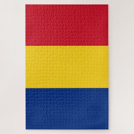 Rumänische Flagge (Rumänien) Puzzle (Vertikal)