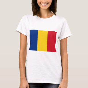Rumänische Flagge (Rumänien) T-Shirt