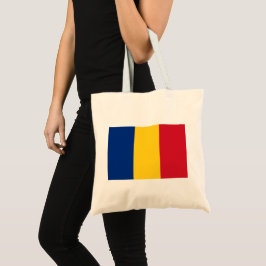 Rumänische Flagge (Rumänien) Tragetasche
