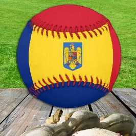 Rumänische Flagge, Rumänischer Sport / Baseball Ba