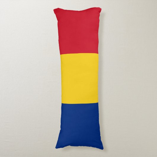 Rumänische Flagge Seitenschläferkissen (Vorderseite Vertikal)