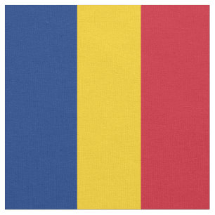 Rumänische Flagge Stoff