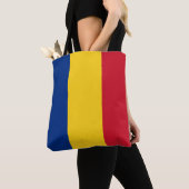 Rumänische Flagge Tasche (Von Nahem)