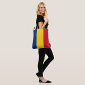 Rumänische Flagge Tasche (Am Model)