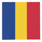 Rumänische Flagge Würfel (Vorderseite)