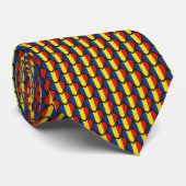 Rumänische Krawatte "Flag Hörer" (Gerollt)