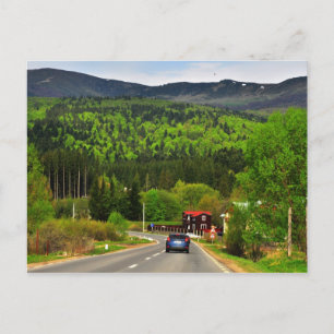 Rumänische Landschaft Postkarte