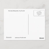 Rumänische Matryoshka Postcard Postkarte (Rückseite)