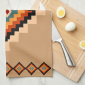 Rumänische Motive Handtuch (Viertel Falte)