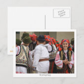 Rumänische Traditionen Postkarte (Vorne/Hinten)