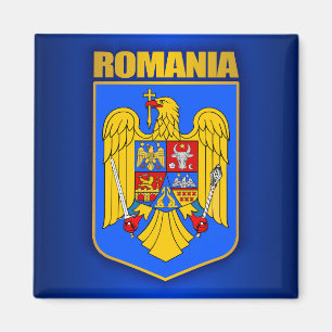 RUMÄNISCHE Wappendecke Magnet