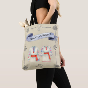 Rumänische Wurzeln Volks Kostüm Traditionelle Klei Tasche