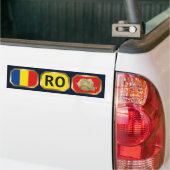 Rumänischer Flaggenplan-Autoaufkleber Autoaufkleber (Auf Lkw)