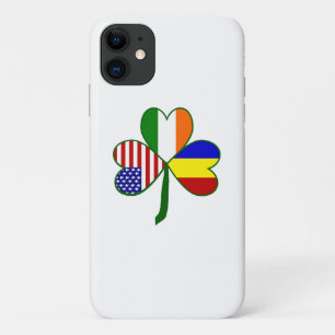Rumänischer Kleeblatt Case-Mate iPhone Hülle