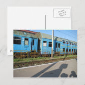 Rumänischer Zug Postkarte (Vorne/Hinten)