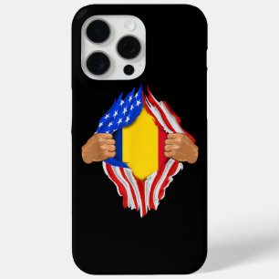 Rumänisches Blut in mir T-Shirt Rumänien-Flagge Case-Mate iPhone Hülle