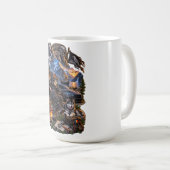 rumänisches Design Kaffeetasse (VorderseiteRechts)