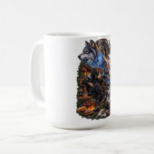 rumänisches Design Kaffeetasse (Vorderseite Links)