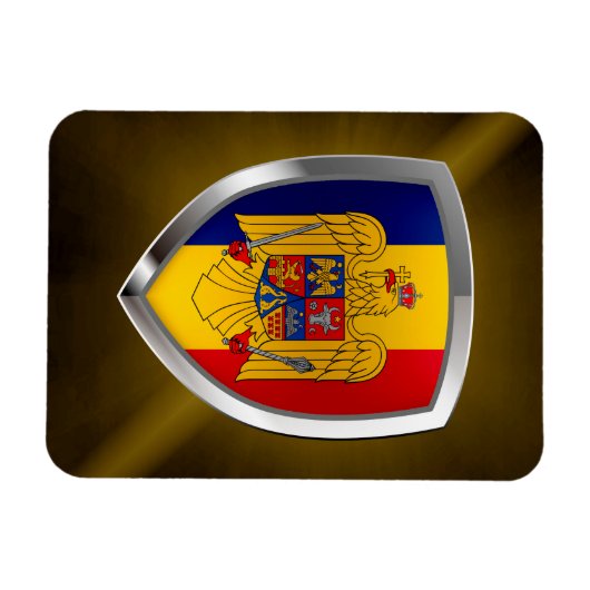 Rumänisches Emblem Magnet (Horizontal)