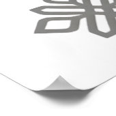 Rumänisches Roots Folk Kostüm Traditionelle Kleidu Poster (Ecke)