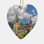 Rumänisches Schloss Keramik Ornament (Links)