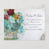 RUMÄNTIKA 3 SAVE THE DATE Einladung Postkarte (Rückseite)