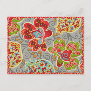 Rumba Dance - Gray Postcard Postkarte