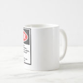 Rumbanana-Gefahr Kaffeetasse (VorderseiteRechts)