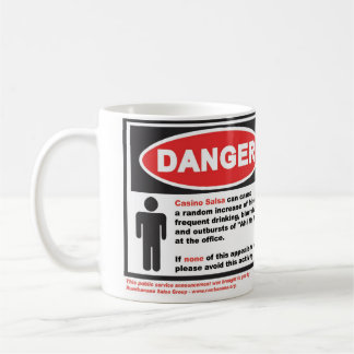 Rumbanana-Gefahr Kaffeetasse