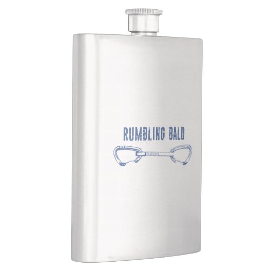 Rumbling Bald Climbing Quickdraw Flachmann (Rechts)