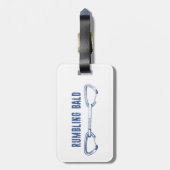 Rumbling Bald Climbing Quickdraw Gepäckanhänger (Rückseite vertikal)