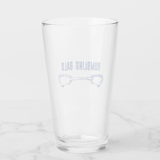 Rumbling Bald Climbing Quickdraw Glas (Rückseite)