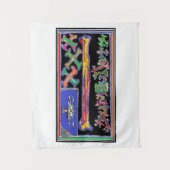 RUMBULLETS NEW VERSION PIRATE FLAG TAPESTRY WANDTEPPICH (Vorderseite)