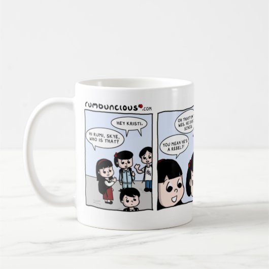 rumbuncious™ #6 kaffeetasse (Links)