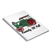 Rumely Öl-Zug-Traktor Notizblock (Rechte Seite)