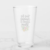 Rumglas Glas (Rückseite)