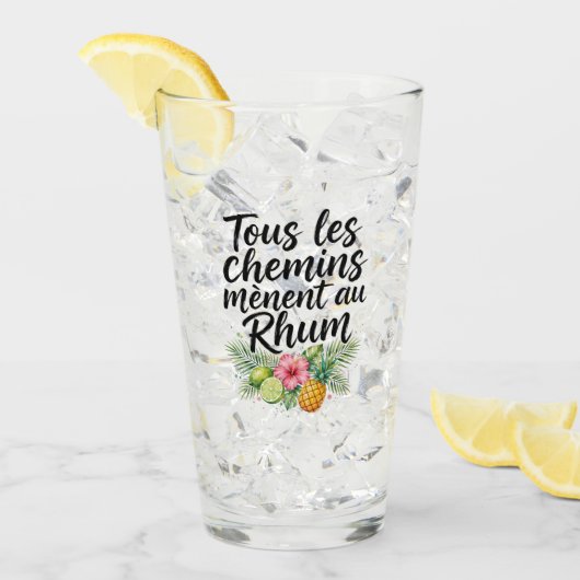 Rumglas Glas (Vorderseite Ice)