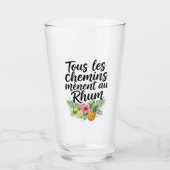 Rumglas Glas (Vorderseite)