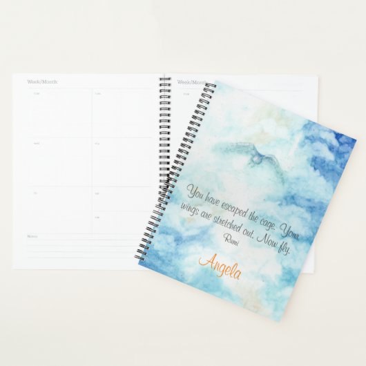 Rumi Artistic Sky Personalisiert Planer (Anzeige)